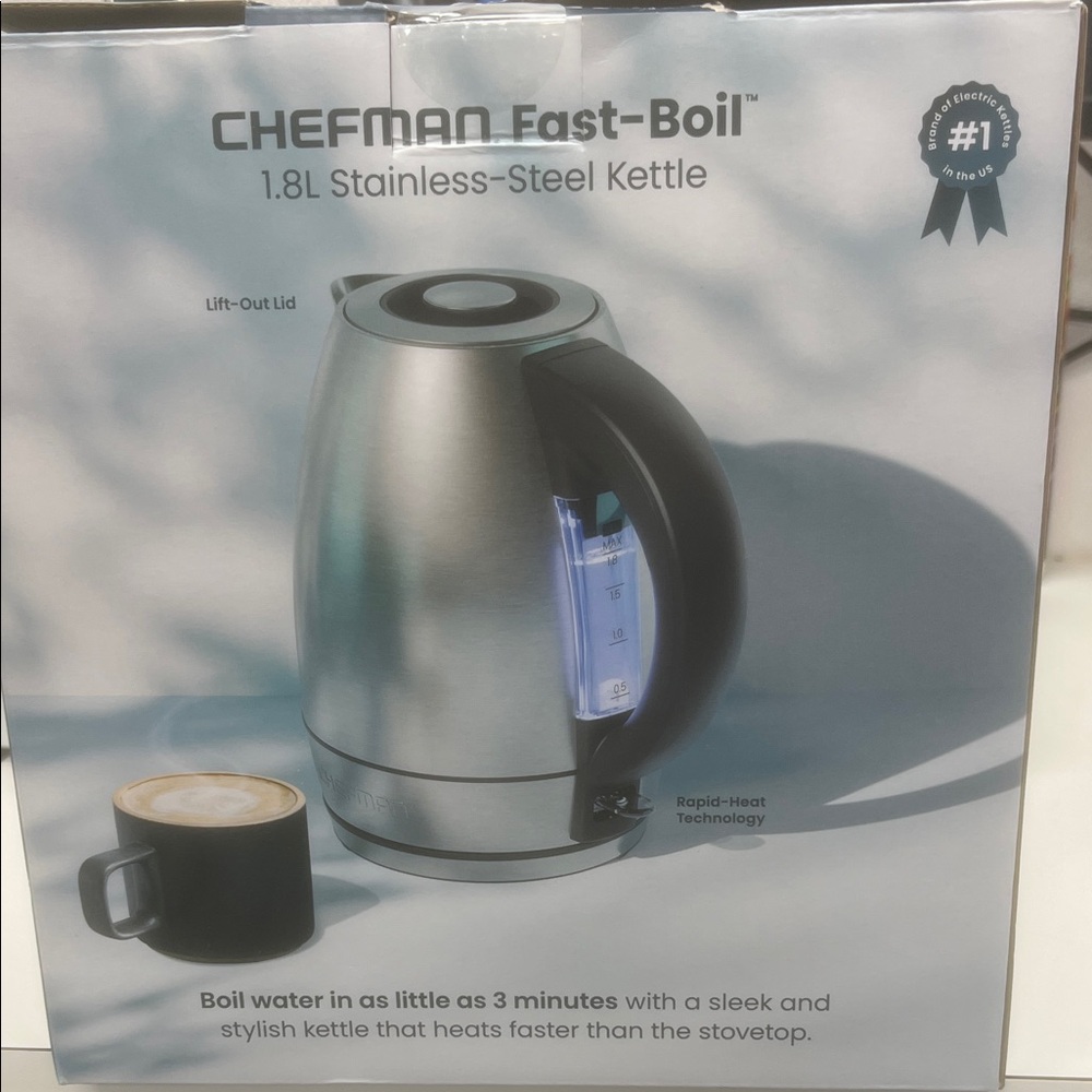 Chefman Stainless Steel Kettle